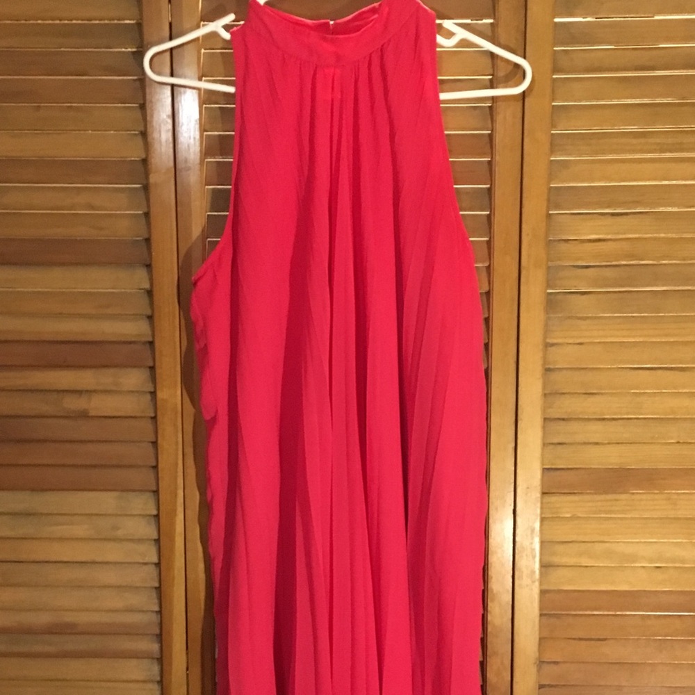 Coral colored dress From Cato’s size large